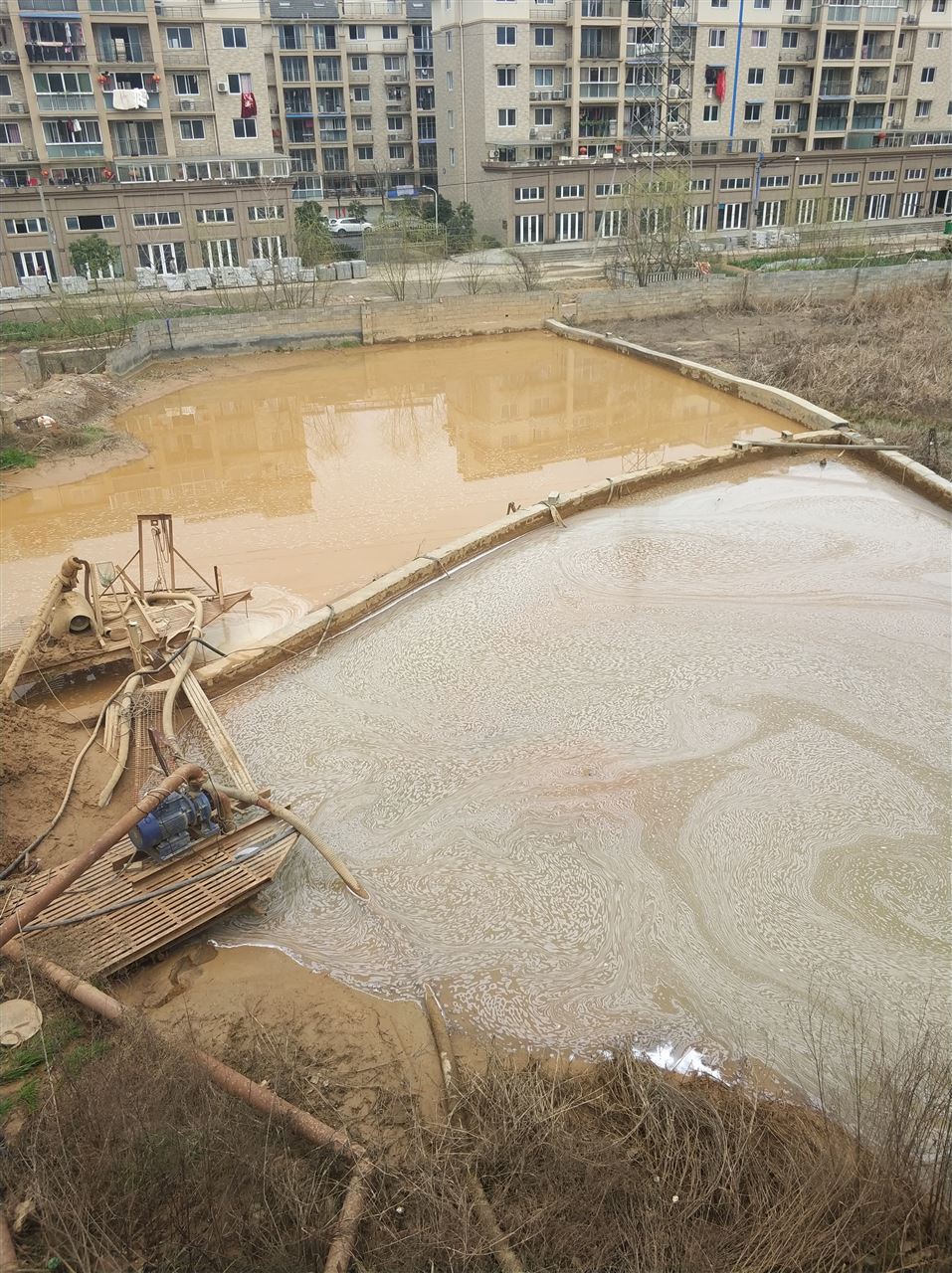 南林乡沉淀池淤泥清理-厂区废水池淤泥清淤