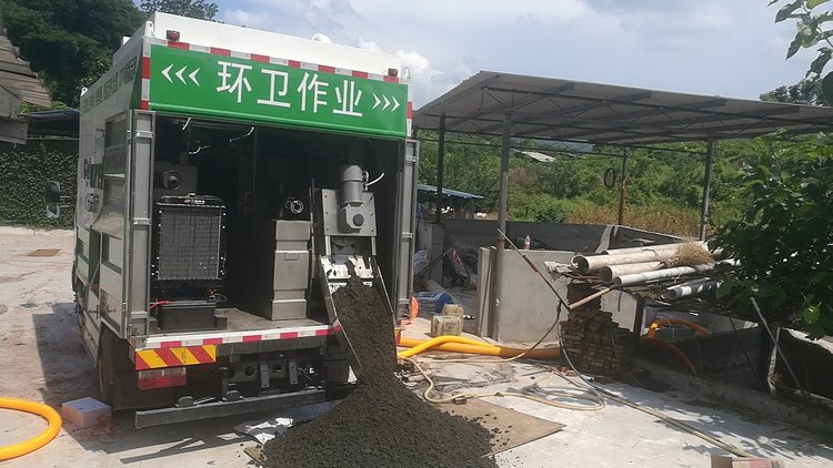 南林乡污泥干湿分离技术